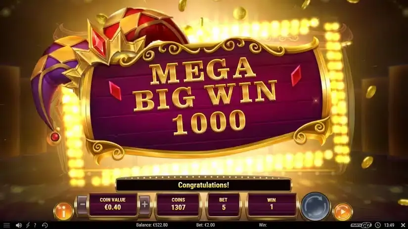 Free Reelin Joker 1000 slot screenshot