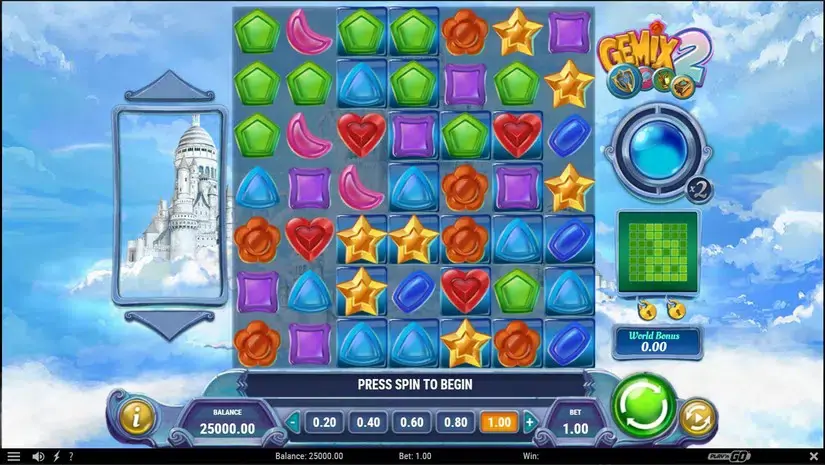 Gemix 2 slot screenshot 1