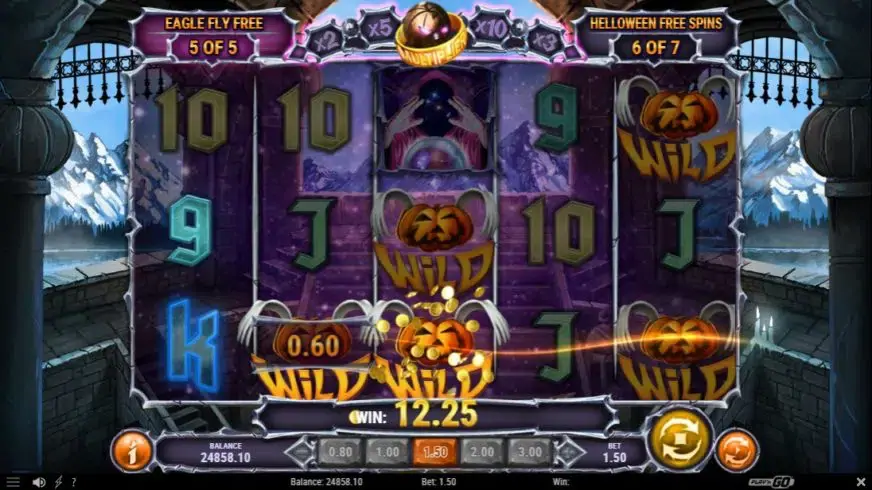 Helloween slot screenshot 
