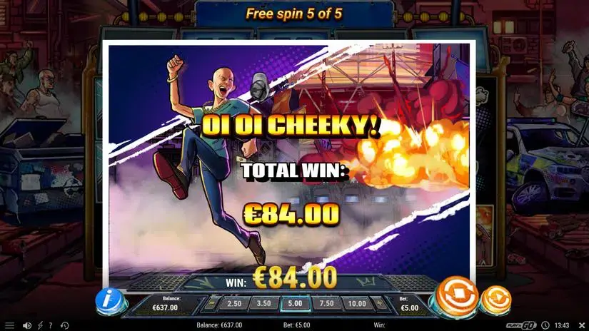 Hooligan Hustle slot screenshot 7