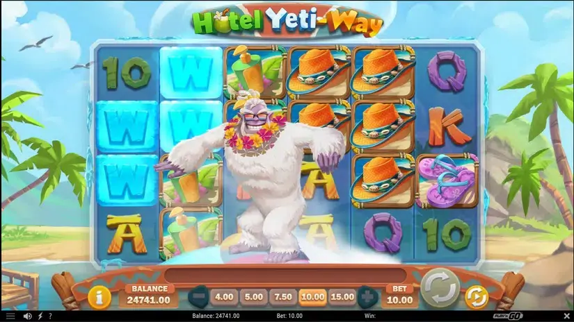 Hotel Yeti-Way slot screenshot 4