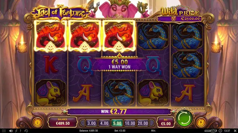 Idol of Fortune slot screenshot 6