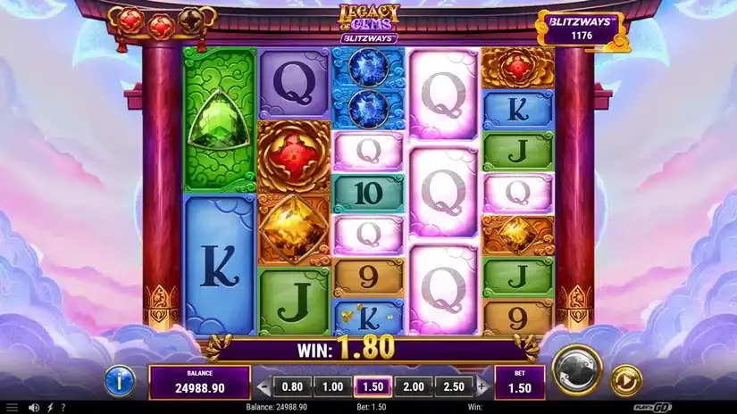 Legacy of Gems Blitzways slot screenshot 2