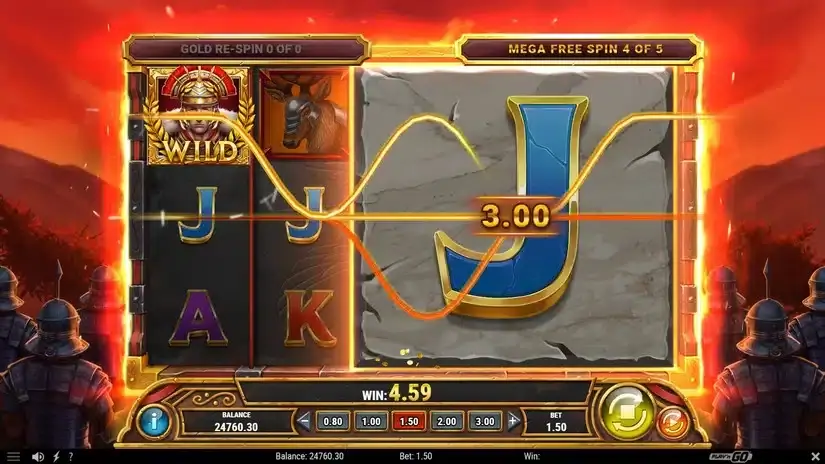 Legion Gold Victory! slot screenshot 3