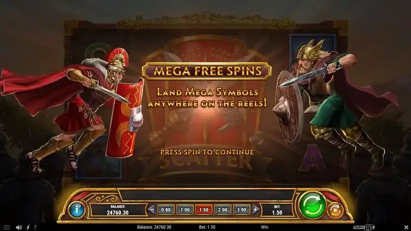 Legion Gold Victory! slot screenshot 4