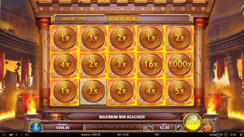 Legion Gold slot screenshot 4