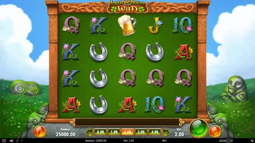 Leprechaun Goes Wild slot screenshot 1