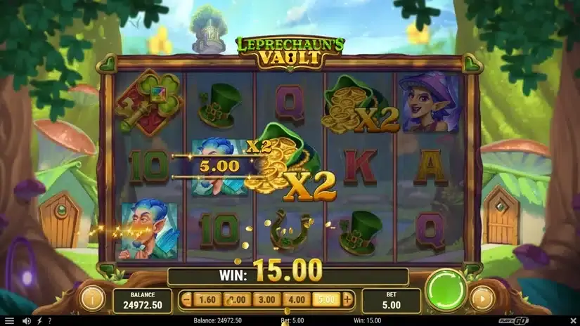 Leprechaun’s Vault slot screenshot 2