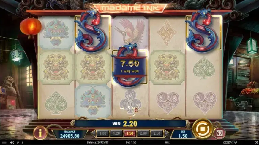 Madame Ink slot screenshot 2