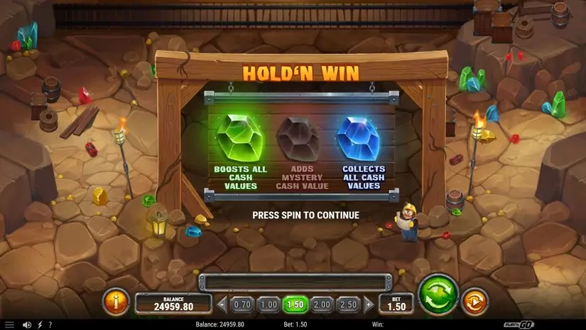 Mole Digger slot screenshot 4