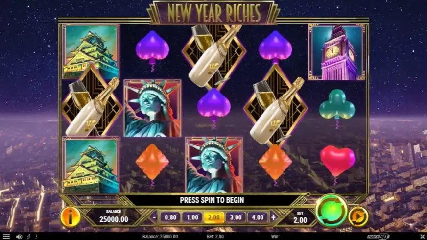 New Year Riches slot screenshot 1