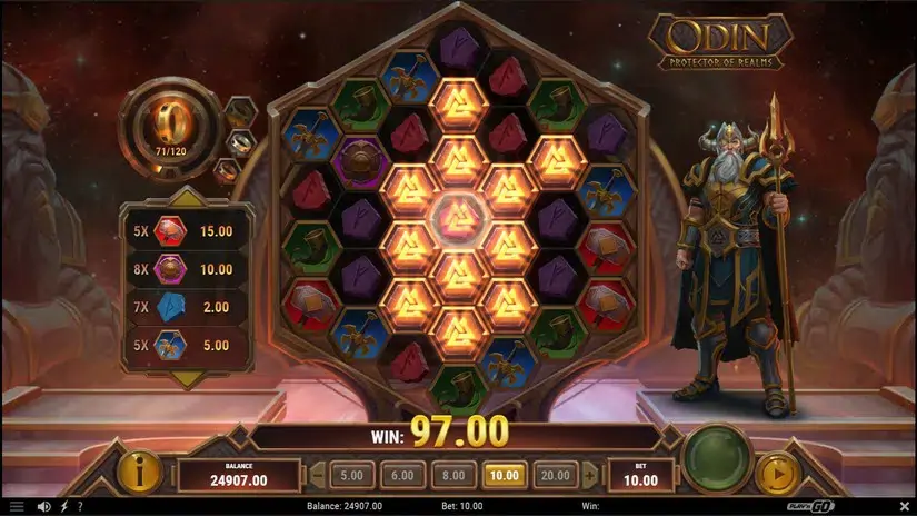 Odin Protector of Realms slot screenshot