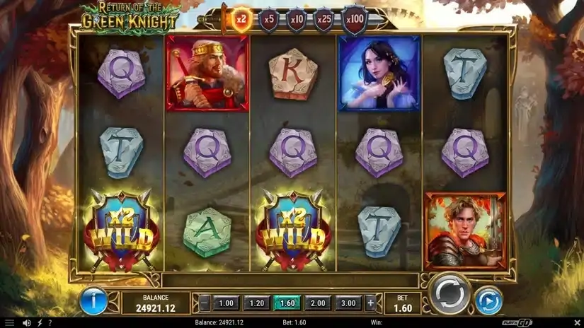Return of the Green Knight slot screenshot 4