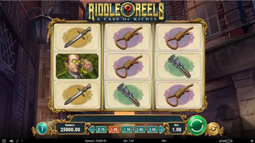 Riddle Reels: A Case of Riches slot screenshot 1