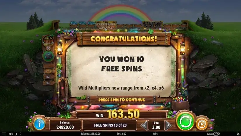 Shamrock Miner slot screenshot 6