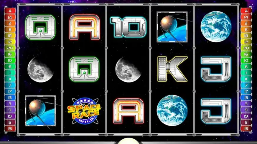 Space Race slot screenshot 1