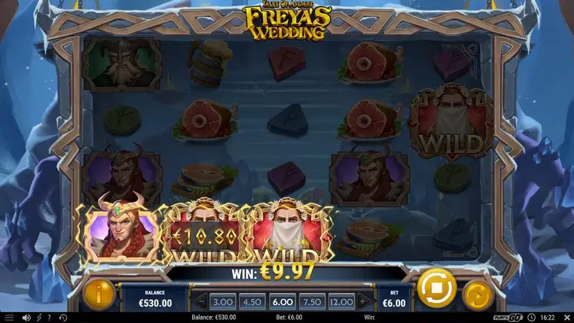 Tales of Asgard Freya’s Wedding slot screenshot 3