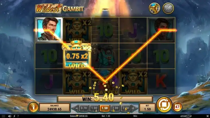Wildest Gambit slot screenshot 4