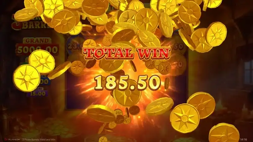 3 Pirate Barrels: Hold and Win slot screenshot 5