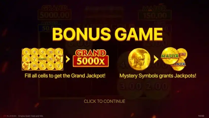 Empire Gold: Hold and Win slot screenshot 4