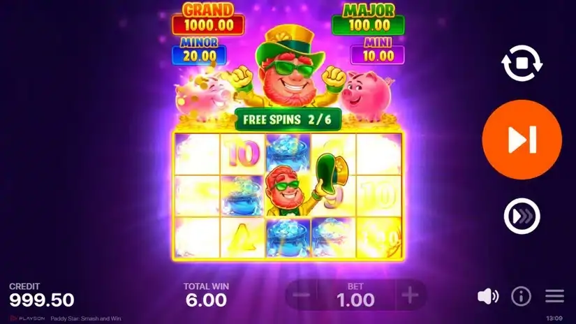 Paddy Star: Smash and Win slot screenshot 5