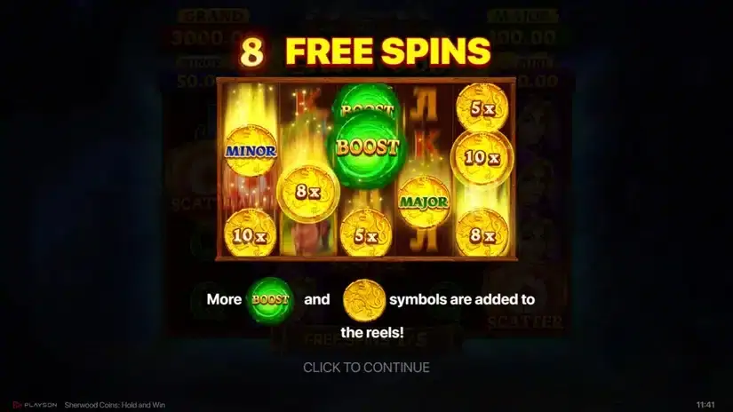 Sherwood Coins: Hold and Win slot screenshot 5