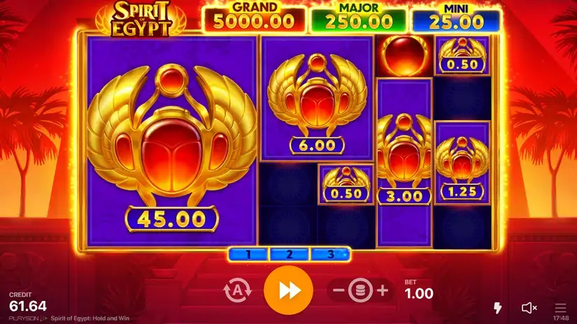 Spirit of Egypt: Hold and Win slot screenshot 8
