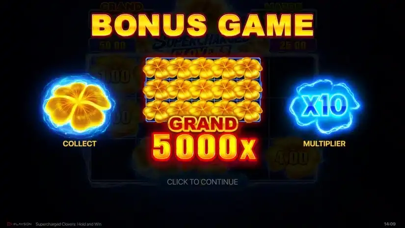 Supercharged Clovers: Hold and Win slot screenshot 3