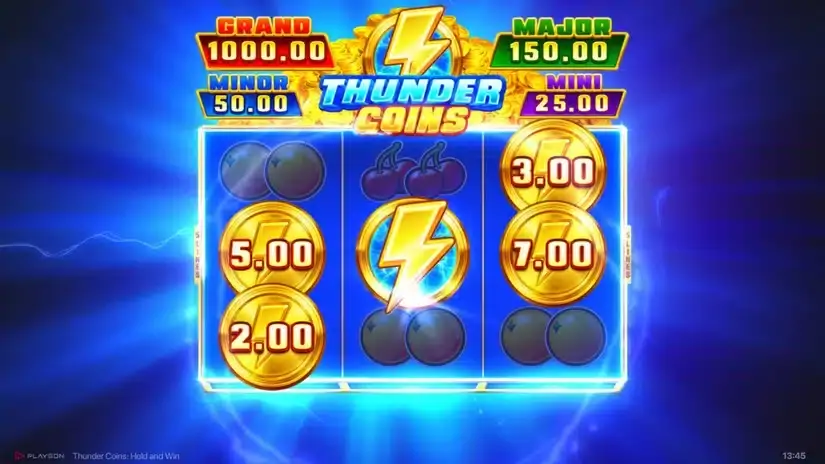 Thunder Coins: Hold and Win slot screenshot 4