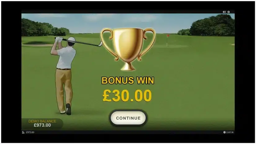 Golden Tour slot screenshot 