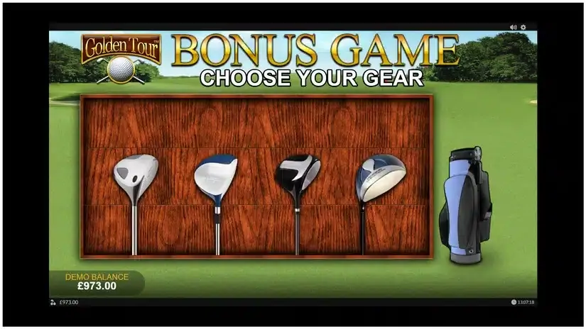 Golden Tour slot screenshot 3