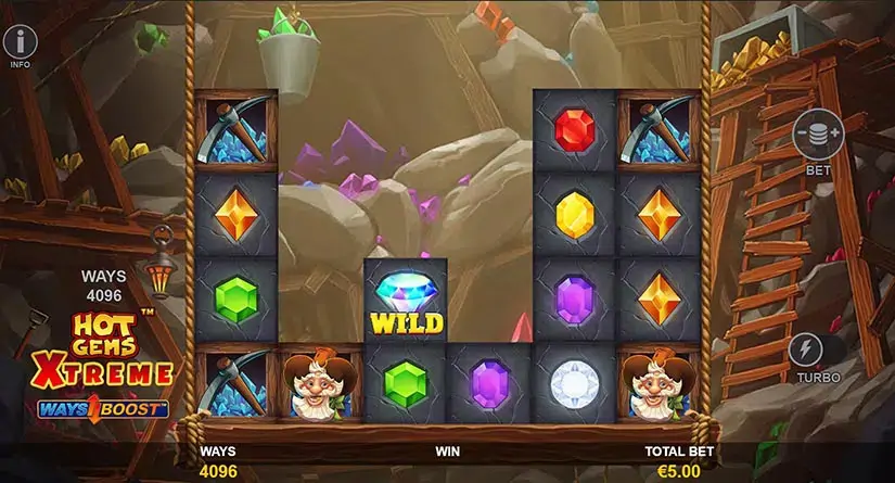 Hot Gems Extreme slot screenshot 4
