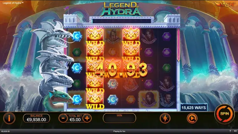 Legend of Hydra slot screenshot 3