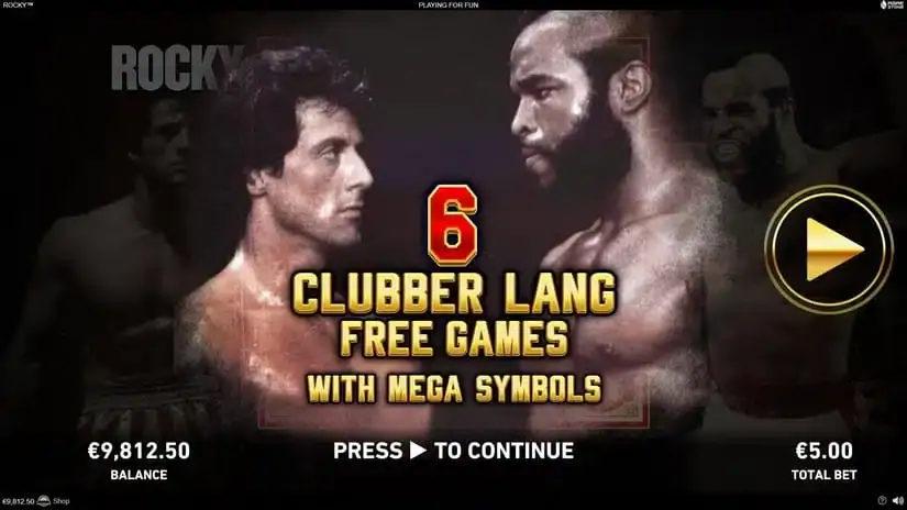 Rocky slot screenshot 4