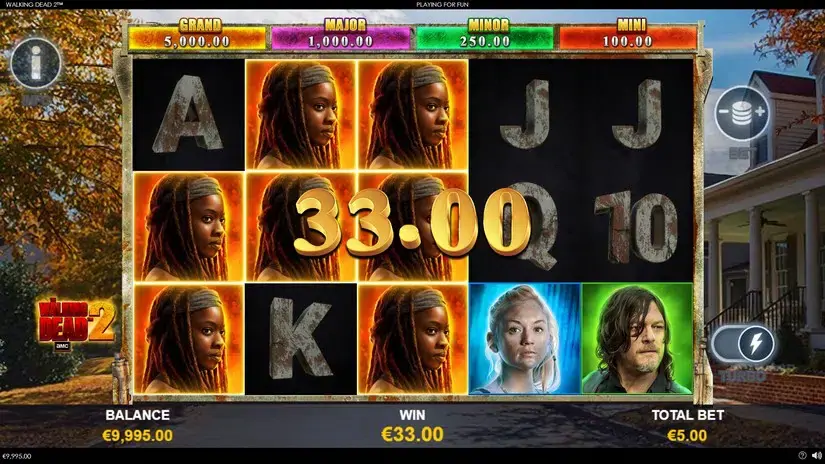 The Walking Dead 2 slot screenshot 5