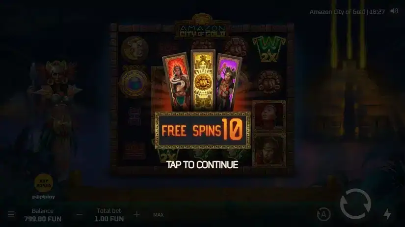 Amazon City Of Gold slot screenshot 4