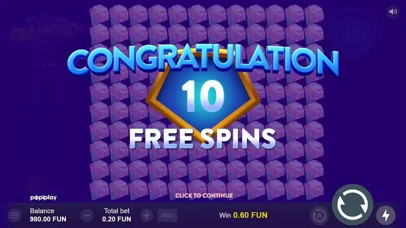 Double Diamond Night slot screenshot 3