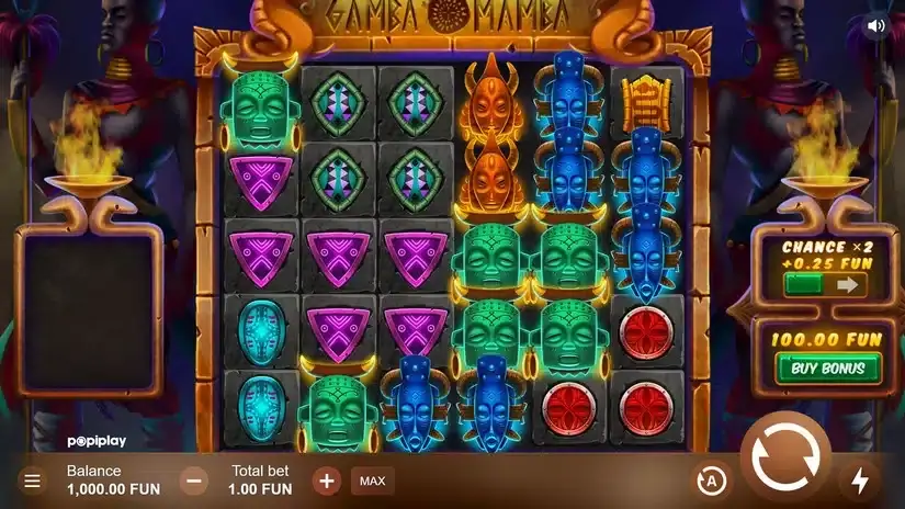 Gamba Mamba slot screenshot 1