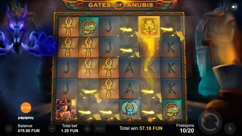 Gates of Anubis slot screenshot 5