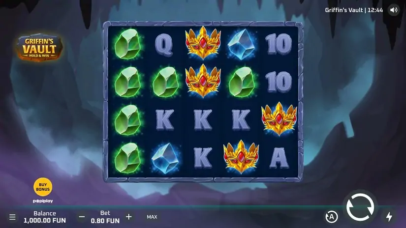 Griffin’s Vault slot screenshot 1