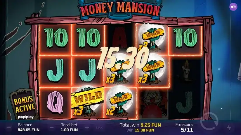 Money Mansion slot screenshot 6