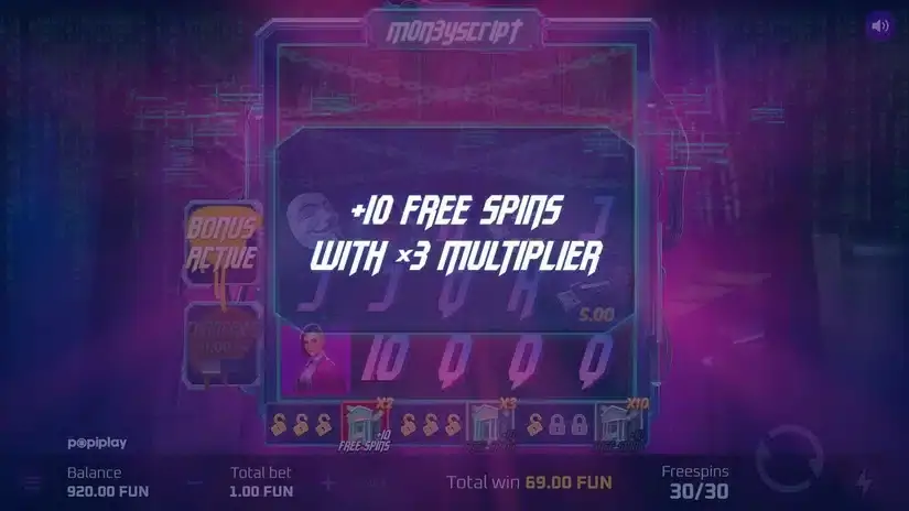 MoneyScript slot screenshot 6
