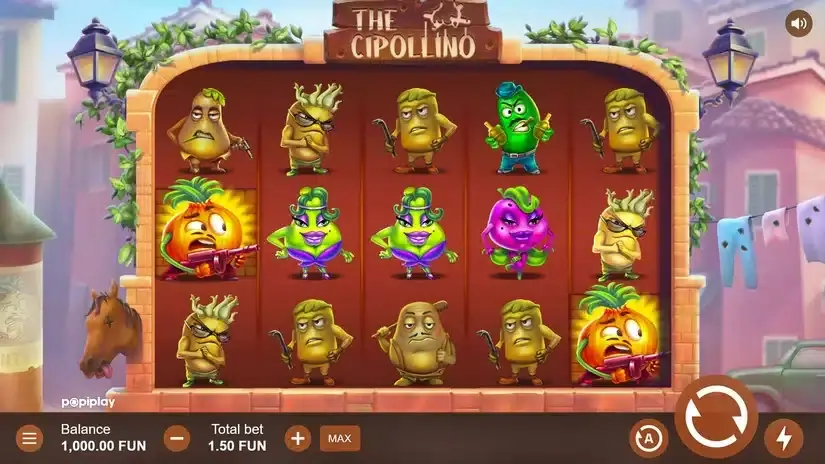 The Cipollino slot screenshot 1