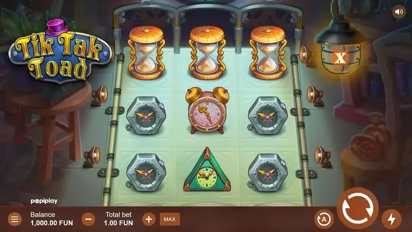Tik Tak Toad slot screenshot 1