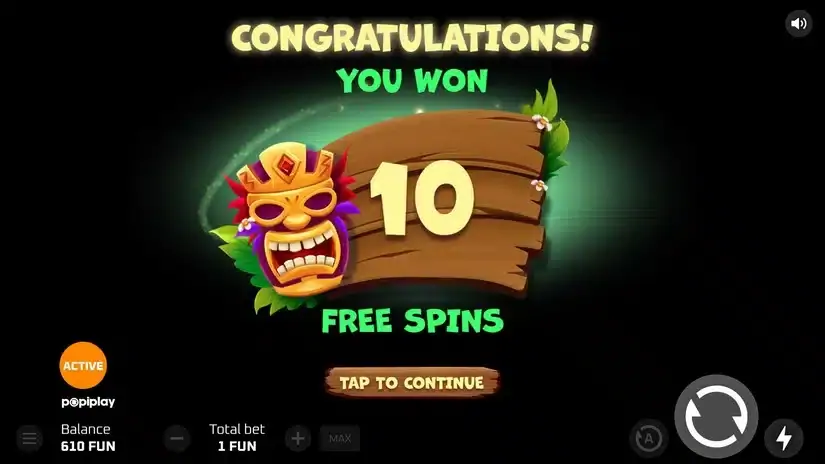 Tiki Trip slot screenshot 4