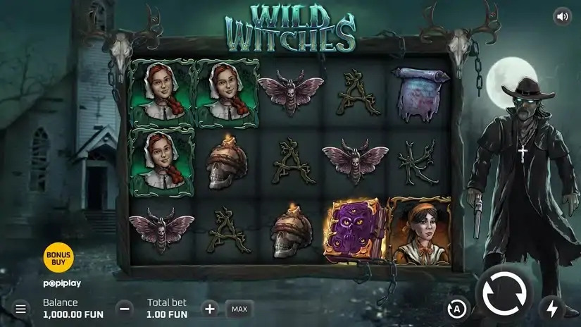 Wild Witches (Popiplay) slot screenshot 1
