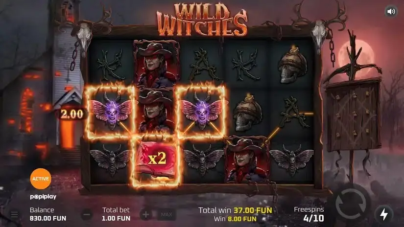 Wild Witches (Popiplay) slot screenshot 5
