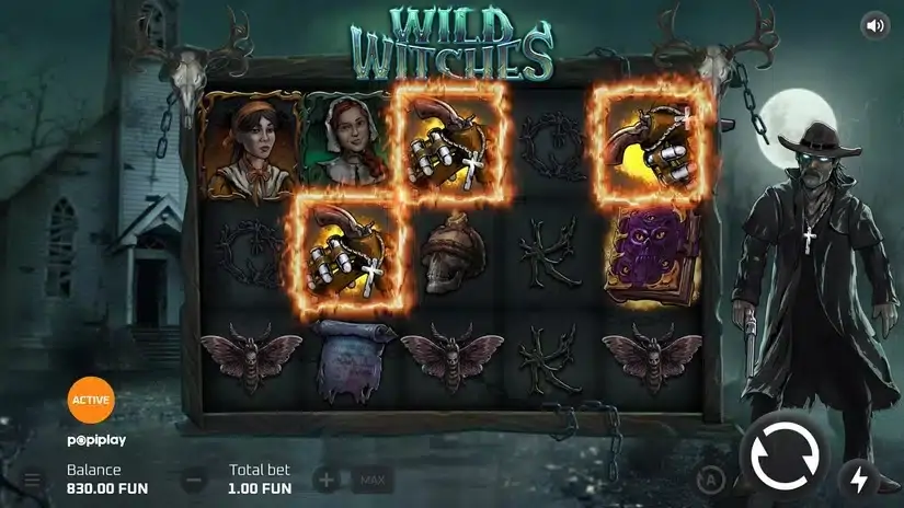 Wild Witches (Popiplay) slot screenshot 2