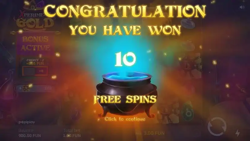 Xperiment Gold slot screenshot 3