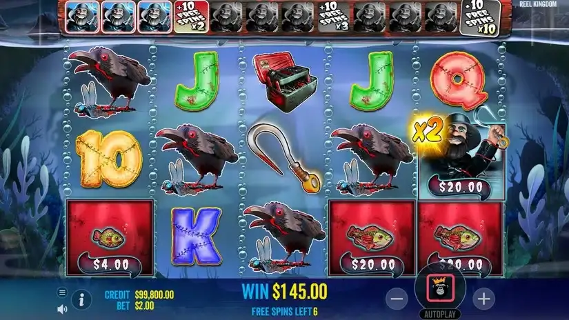 Big Bass Halloween slot screenshot